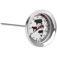 Schneider Bratenkern-Thermometer aus Edelstahl Fleischthermometer Grillthermomet