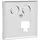 Homeway Zentralplatte one. TV+LAN 55x55mm vw
