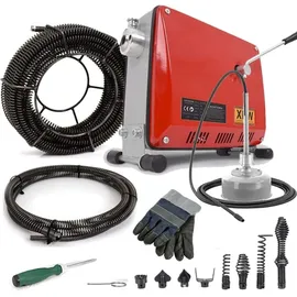 XIIW Rohrreinigungsmaschine 500W für Ø30-100mm Rohrleitungen