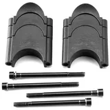 Deda Distanzstück-kit Für Lenkerverlängerung Parabolica/fastblack - Black - One Size