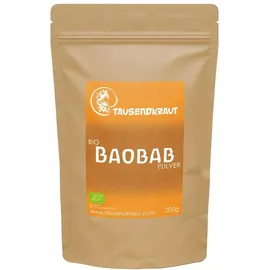 TAUSENDKRAUT FÜR MEHR LEBENSQUALITÄT! Premium Bio Baobab Pulver 200 g