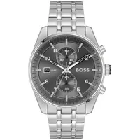 Boss Herrenuhr Skytraveller 1514151 - silber