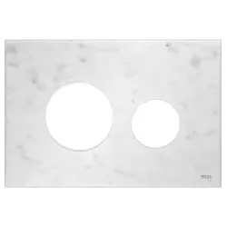 TECE TECEloop WC-Blende 9240613 Marmor weiß, für WC-Betätigungsplatte