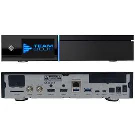 GiGaBlue UHD Quad 4K Pro Linux E2 Receiver (PVR-Ready, WiFi, Gigabit-LAN, Bluetooth) 1TB) SSD 2x DVB-S2 FBC