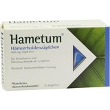 Dr Willmar Schwabe GmbH & Co KG HAMETUM Hämorrhoiden Zäpfchen 25 St