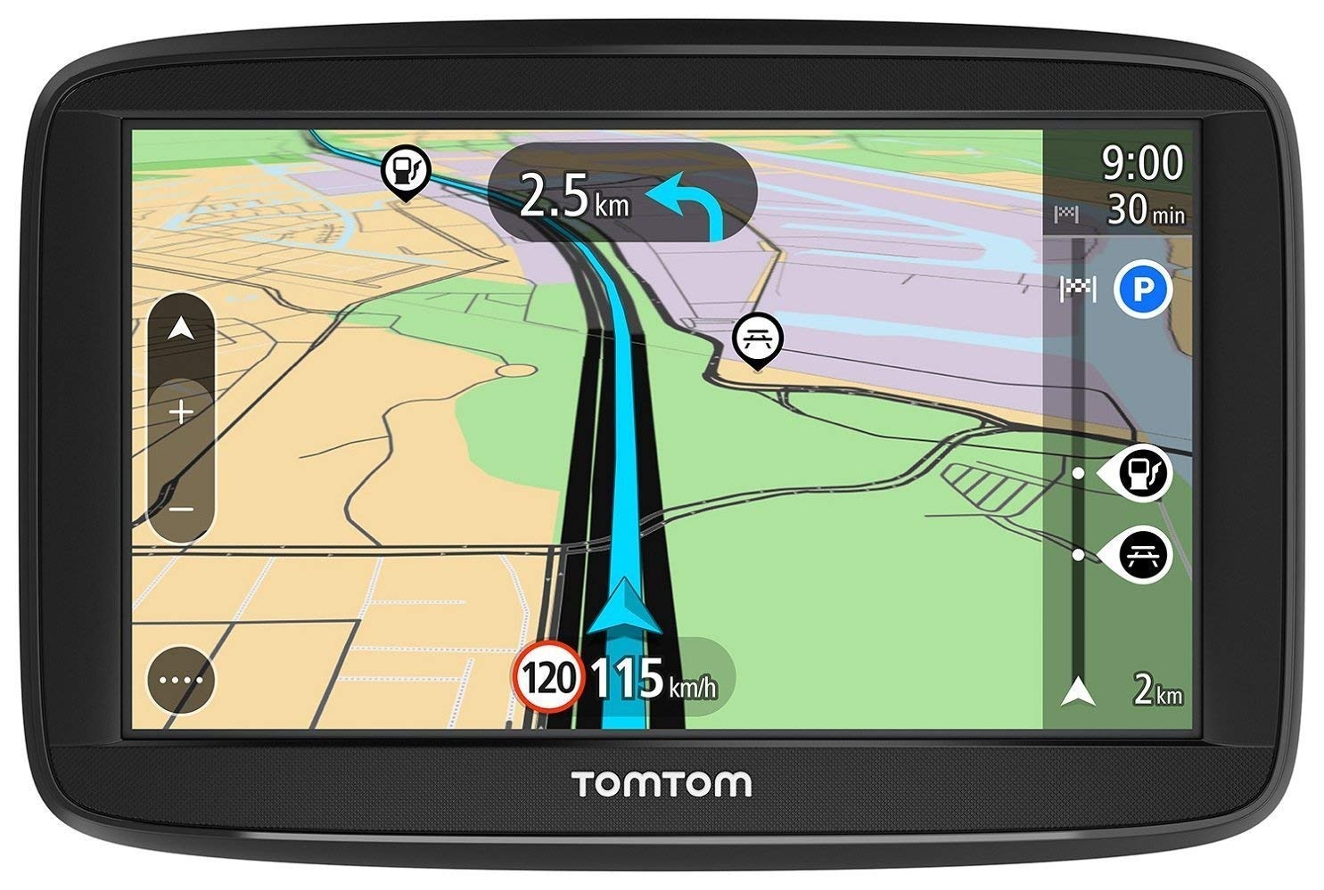 TomTom Navigationsgerät Start 52 Lite (5 Zoll, Karten Europa, Amazon Exklusiv, Fahrspurassistent), Schwarz