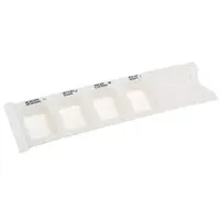 Medikamentendispenser mit Schiebelister L-09180-W , 1 Karton = 200 Stück