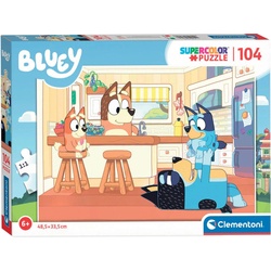 Clementoni Puzzle - Bluey in the Kitchen, 104st.