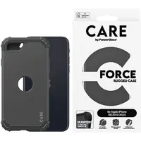 Care by panzerglass Fashionable Case Black FORCE iPhone SE