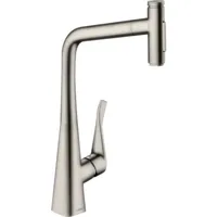 Hansgrohe Metris Select M71 320 2jet sBox edelstahl finish 73816800