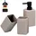 bremermann Badezimmer-Set SAVONA, Soft-Touch, eckig | Gr.: onesize