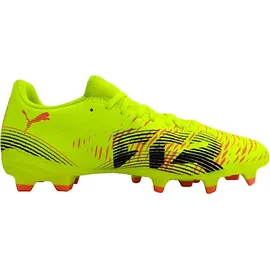 Puma Future 8 Play FG/AG Unisex Fussballschuh, Yellow Alert-PUMA Black-Sun Struck, 44