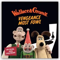 Browntrout Verlags GmbH Wallace and Gromit 2026 - Wandkalender
