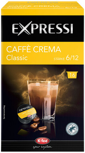 Kaffeekapseln Caffe Crema Classic 6 x 125 g
