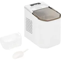 VidaXL Eiswürfelbereiter Weiß 1,4 L 15 kg / 24