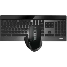 Rapoo 9900M Multi-Mode-Deskset Kabellos, ultraflach