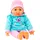 Bayer Puppenkleidung Hose Schmetterling Blau/Rosa (46 cm)