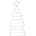 Star Trading LED-Silhouette silber 857-36