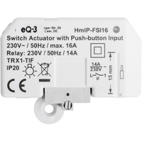 eQ-3 Homematic IP Schaltaktor mit Tastereingang Unterputz, Schaltaktor (154346A0)