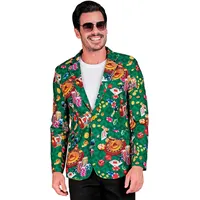 W WIDMANN MILANO Party Fashion - Party Jackett für Herren, 80er Jahre Kostüm Outfit für Karneval, Festival und Party
