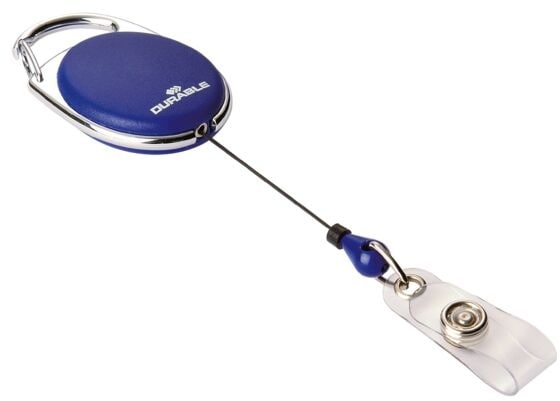 10er-Pack Ausweishalter »Jojo Style« mit Druckknopf blau, Durable