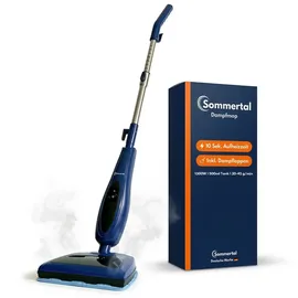 sommertal Dampfreiniger 2-in-1 SM1300 blau