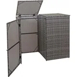 MCW Mülltonnenverkleidung E25 176 x 131 x 130 cm grau