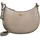 PINKO Half Moon Mini Bag Leder Grau/Gold