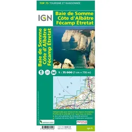 IGN Baie de Somme Côte d'Albatre (TOP 75, Band 75036)