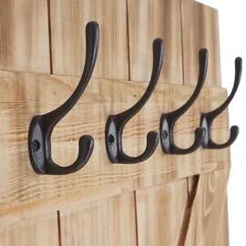 Mendler Garderobenpaneel HWC-D13 91 x 60 cm Kiefer