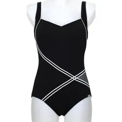 SUNFLAIR Damen Badeanzug, schwarz, 38D