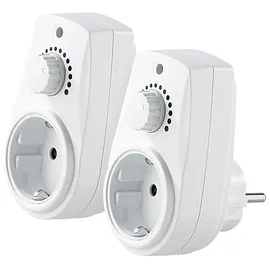 Revolt Dimmer-Steckdosen 2er-Set
