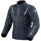 RevIt! Revit Levante 2 H2O Motorrad Textiljacke, blau, Größe 2XL für Männer