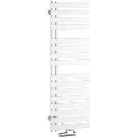 Kermi Credo Half flat 1800 x 450 mm Badheizkörper 37 W weiß Mittelventil
