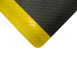 Coba Anti-Ermüdungsmatte PVC 120 cm schwarz/gelb