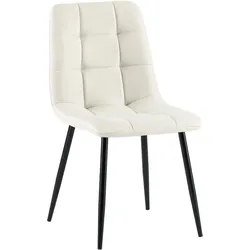 CLP Esszimmerstuhl Antibes – gepolstert, Creme