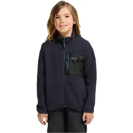 Jack Wolfskin Lite Curl FZ K dunkelblau 152