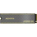 A-Data ADATA LEGEND 860 500GB, M.2 2280 / M-Key / PCIe 4.0 x4, Kühlkörper (SLEG-860-500GCS)