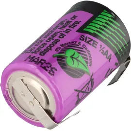 Tadiran Batteries Tadiran LTC SL-550/T, Herst.Nr: 1110550200 mit Lötfahnen U-Form