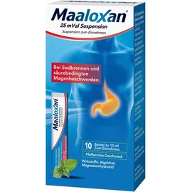 Maaloxan 25 mVal Suspension 10 x 10 ml