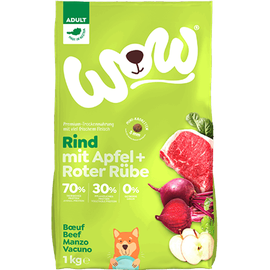 Wow Adult Rind mit Spinat 1 kg