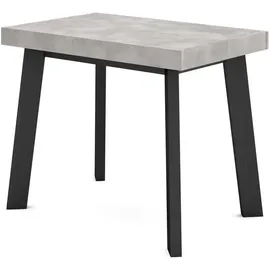 SKRAUT HOME Ausziehtisch 302 x 73 x 90 cm grau