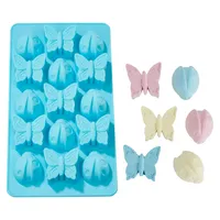 HobbyFun Silikonform Marienkäfer-Schmetterling