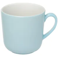 Dibbern Solid Color - Becher mit Henkel GROSS 0,45 l - eisblau NEU