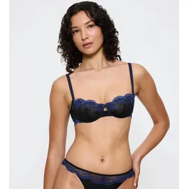 Triumph Comfort Glam Balconette-BH Schwarz C 75