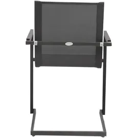 Garden Pleasure Sophia Gartenstuhl 56 x 90 x 56 cm anthrazit 4 St.