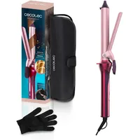 Cecotec Lockenstab SurfCare CurlClip Candy. 25 mm, 120–200 °C, Keramik, Klemme, Schnelle Aufheizung, Autoabschaltung, 360° Kabel, Reise-Set Für Definierte Locken Mit Glanz