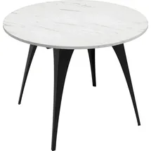 Mirjan24 Carmina Ø 100 cm schwarz/weiß