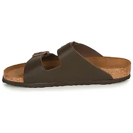 Birkenstock Arizona Naturleder schmal dunkelbraun 42