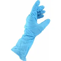 3A, Schutzhandschuhe, Sugr Nitril-Handschuhe, 100 Stück, Größe S, blau (S)